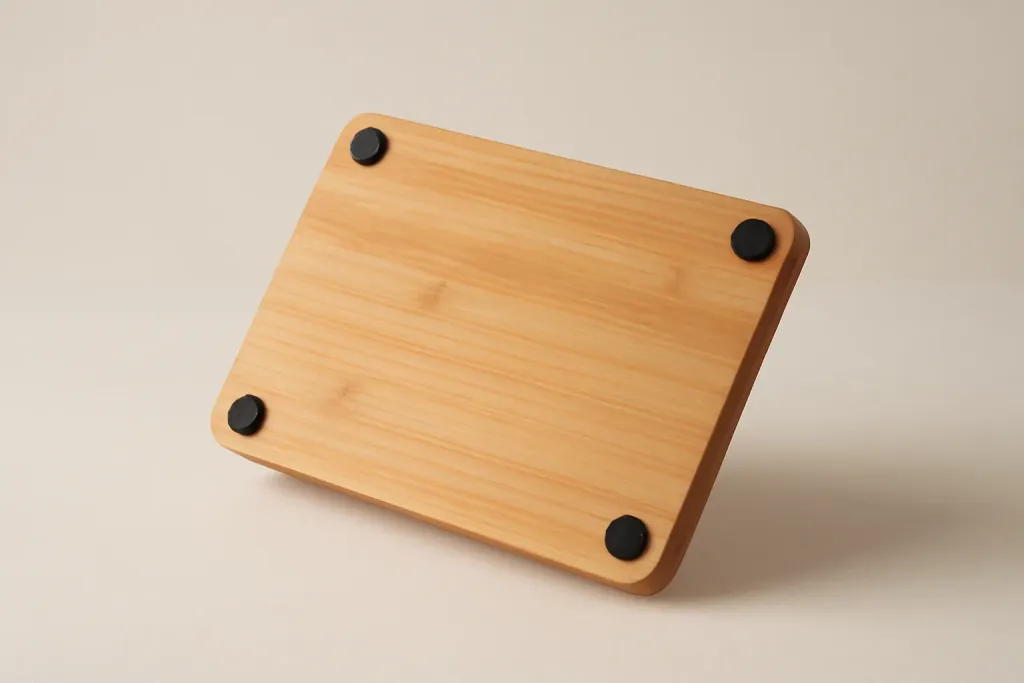 Original editorial photograph (not the exact linked listing) illustrating non-slip cutting board for vegetables