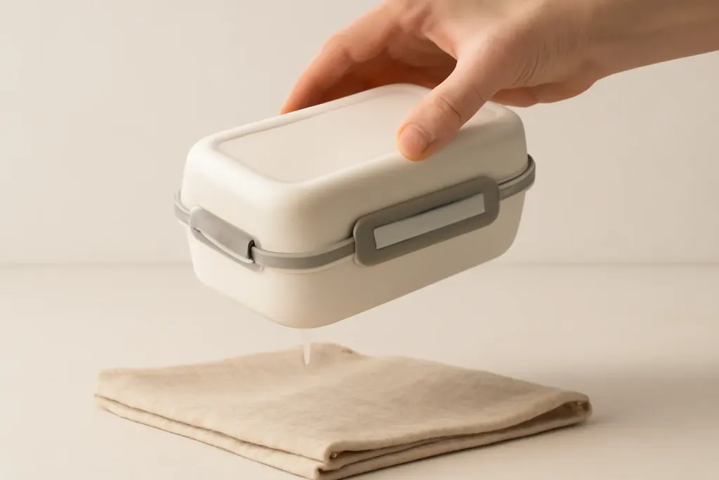 Original editorial photograph (not the exact linked listing) illustrating leakproof salad lunch containers
